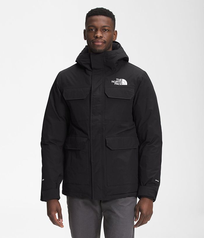 The North Face Kurtka Puchowa Męska Czarna Cypress Parka - GCYB04132